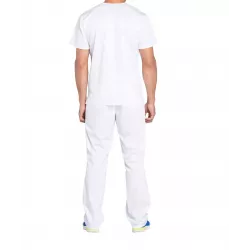 Tunique médicale haut col V homme