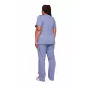 Tunique médicale haut cache-cœur femme