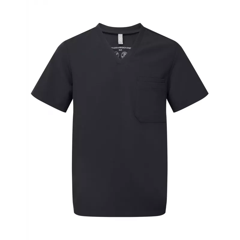 Tunique stretch manches courtes homme