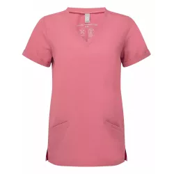 Tunique stretch manches courtes femme