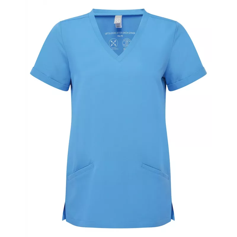 Tunique stretch manches courtes femme