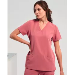 Tunique stretch manches courtes femme