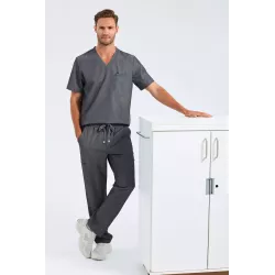 Pantalon cargo stretch homme