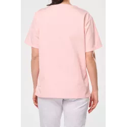 Tunique manches courtes polycoton unisexe