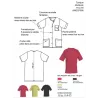 Tunique Médicale Angèle Manches Courtes - Tenue  Santé | Shop ta blouse
