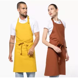 Tablier coton sans poche