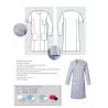 Blouse Médicale Ariana Femme - Manches Réglables | Shop ta blouse