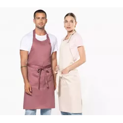 Tablier polycoton avec poche