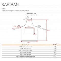 Tablier Origine France Garantie