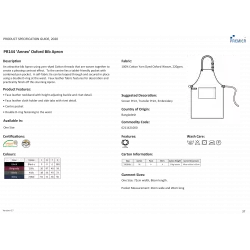 Tablier à bavette "Annex"