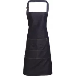 Tablier à bavette "Denim"