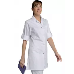 Blouse de Laboratoire Britney Femme - Manches Réglables | Shop ta blouse