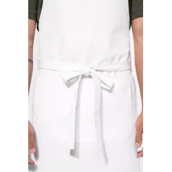 Tablier coton lavage haute température