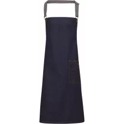 Tablier "effet ciré" à bavette "District"