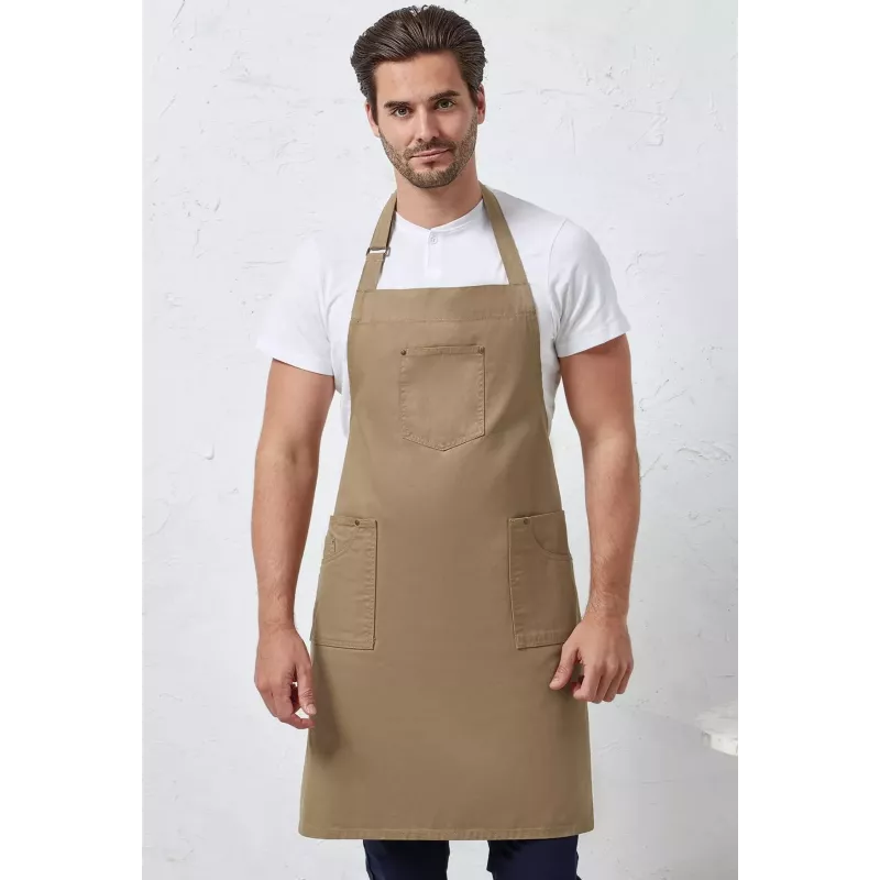 Tablier à bavette "Chino"