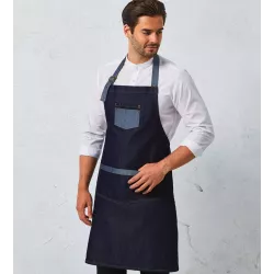 Tablier Denim à bavette "Domain"