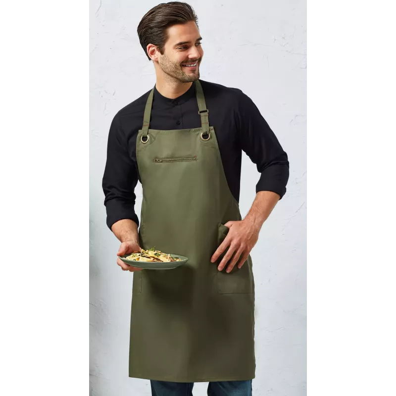 Tablier contrasté écoresponsable "Barley"