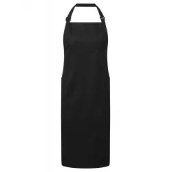 Tablier à bavette recyclé et biologique