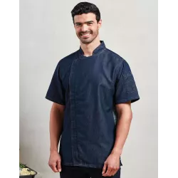 Veste chef cuisinier "Zip close"