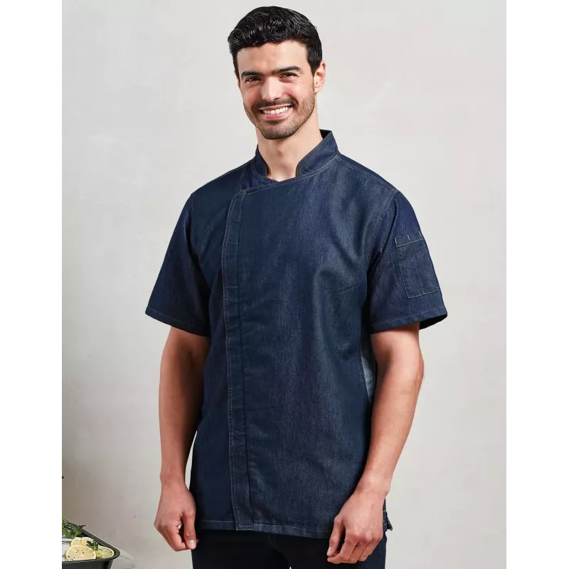 Veste chef cuisinier "Zip close"