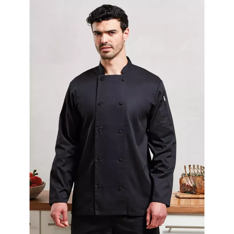 Veste chef cuisinier manches longues Coolchecker