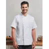 Veste chef cuisinier manches courtes Coolchecker