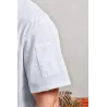 Veste chef cuisinier manches courtes Coolchecker