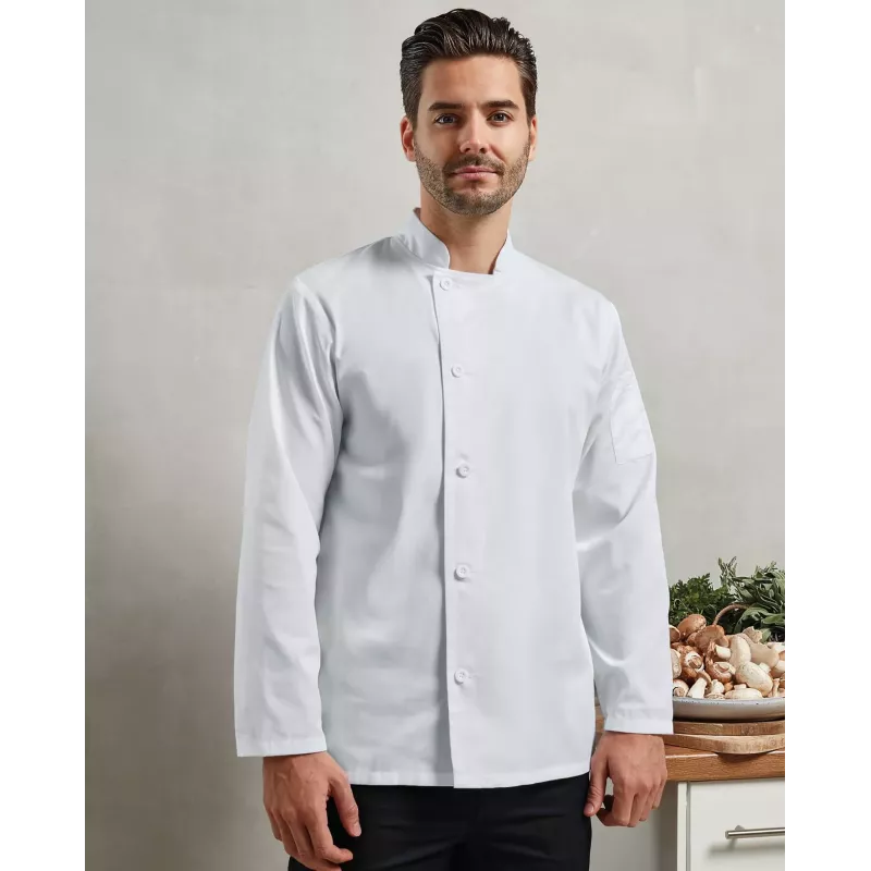 Veste chef cuisinier manches longues "Essential"