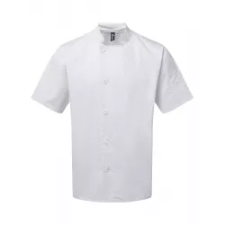 Veste chef cuisinier manches courtes "Essential"