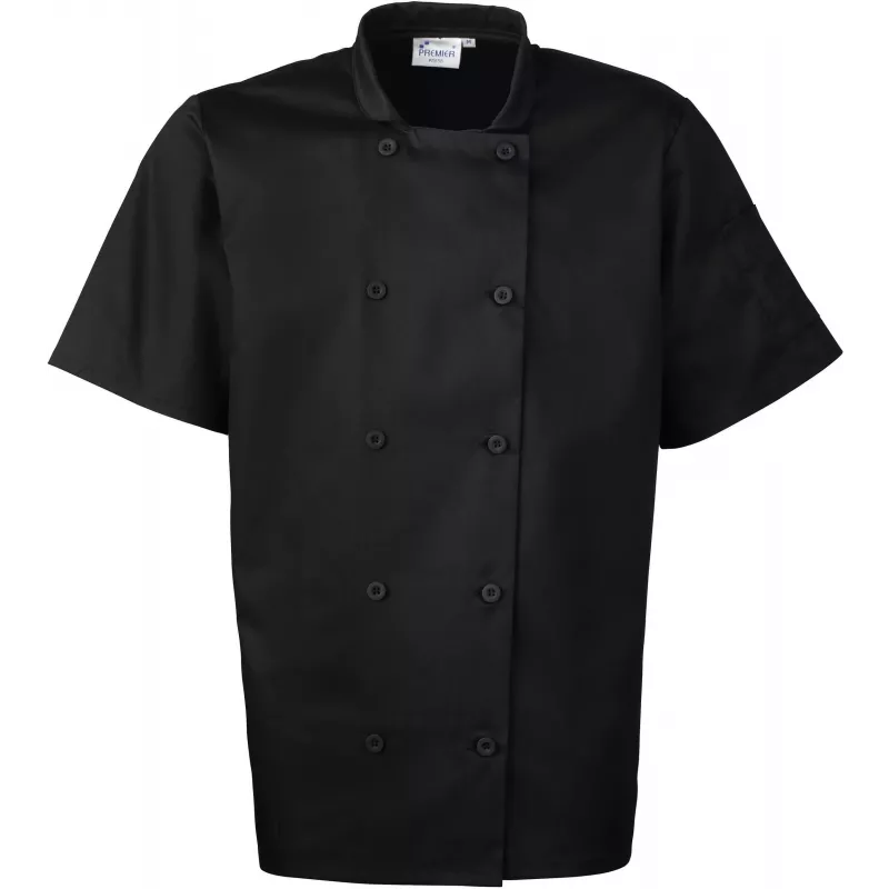 Veste de cuisine manches courtes