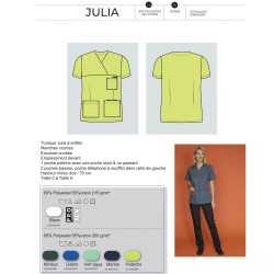 Tunique Médicale Julia - Style & Confort | Shoptablouse