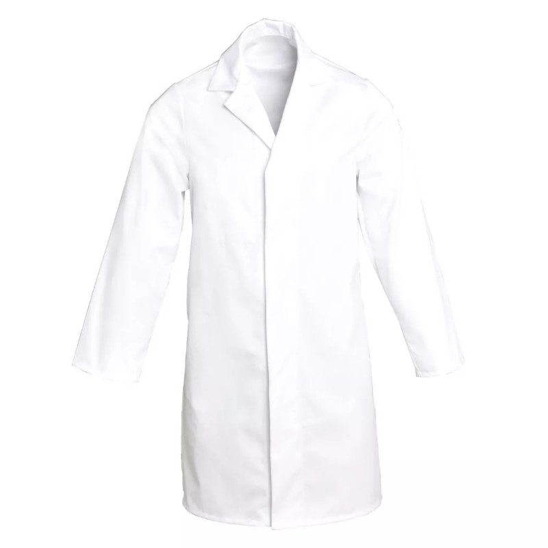 Blouse Homme CHRISTIAN ML Polycoton Blanche | Shoptablouse