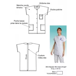 Tunique Médicale Colette - Médical pro | Shop ta blouse