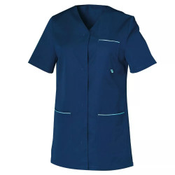 Tunique médicale Femme AURORE MC Polycoton Recyclé | Shoptablouse