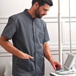 Tunique médicale Homme James MC Polycoton Recyclé | Shoptablouse