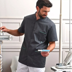 Tunique médicale Homme James MC Polycoton Recyclé | Shoptablouse