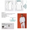 Veste Chef Homme Tissu Recyclé Manches Longues | Shoptablouse