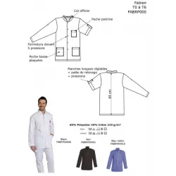 Tunique Médicale Fabien - Médical Homme | Shop ta blouse