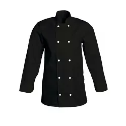 Veste Cuisine Mixte Restaurant | Modèle Fabrice ML, Manches Longues, Entretien Facile, Usage Intensif en Cuisine