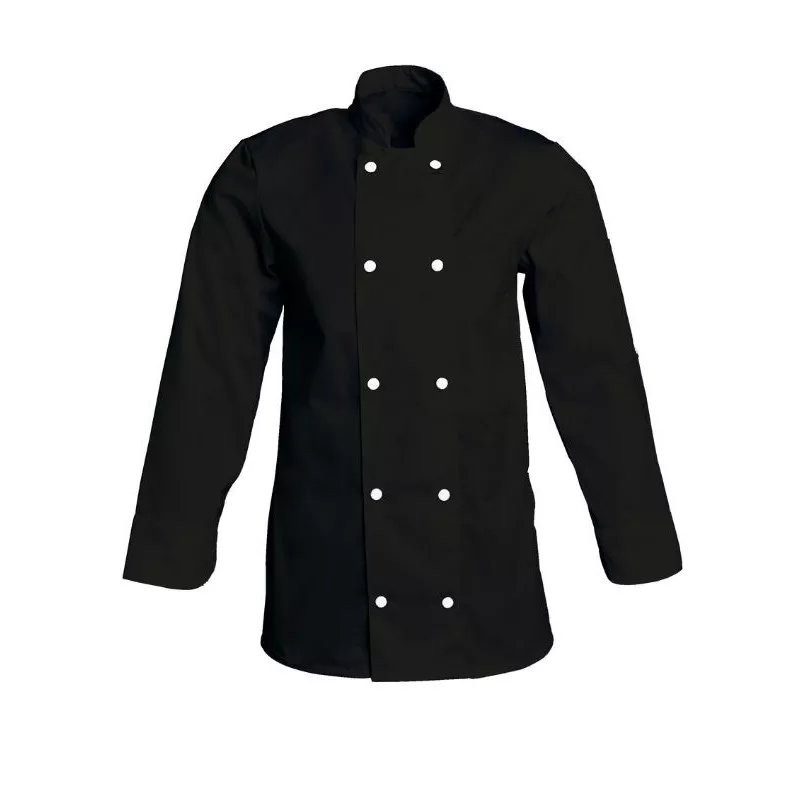 Veste Cuisine Mixte Restaurant | Modèle Fabrice ML, Manches Longues, Entretien Facile, Usage Intensif en Cuisine