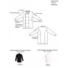 Veste Cuisine Mixte Restaurant | Modèle Fabrice ML, Manches Longues, Entretien Facile, Usage Intensif en Cuisine
