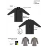 Veste de Cuisine Homme Florent | Col Officier, Boutons Pression, Tissu Respirant | Usage Intensif en Restauration