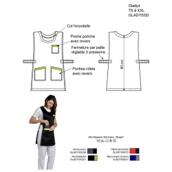 Chasuble Médicale Femme - Tablier Pro | Shop ta blouse