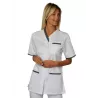 Blouse Médicale Blanche Suzie | Personnel Hospitalier - Shop ta blouse