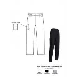 Pantalon Médical Élastique - Infirmier, Hôpital | Shop ta blouse