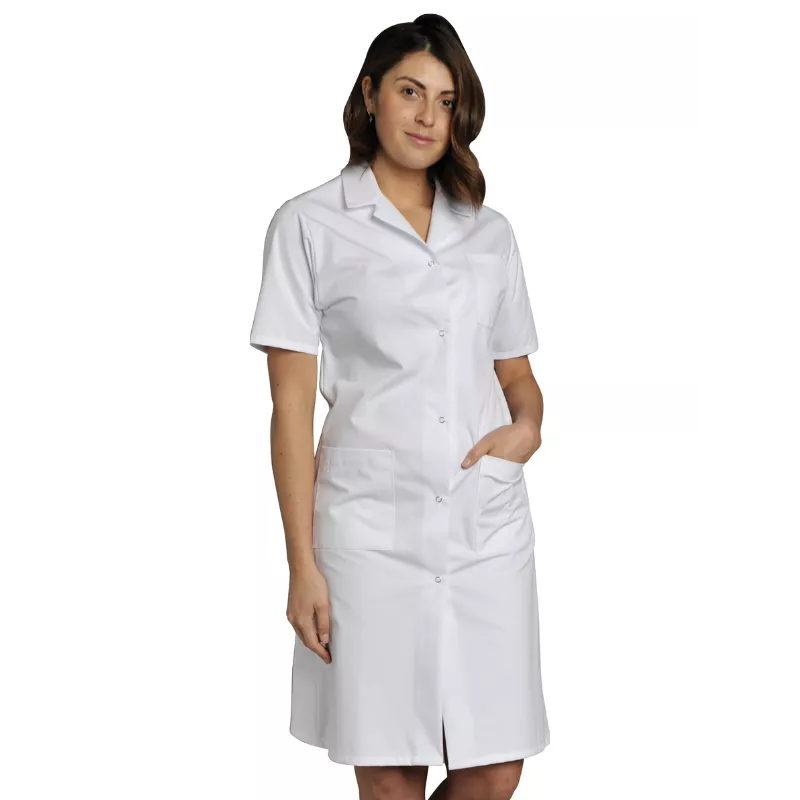 Blouse Blanche Médicale Madona - blouse 100% coton | Shop ta blouse