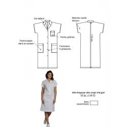 Blouse Infirmière Femme - Professionnels de Santé, Hôpital | Shop ta blouse