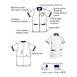 Tunique Médicale Femme - Soins & Infirmière | Shop ta blouse