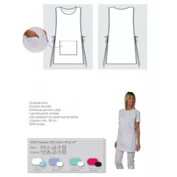 Chasuble de Travail Nicky – Médicale, Soins, Clinique | Shop ta blouse