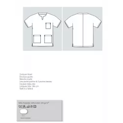 Tunique Médicale Noah - Infirmier, Médecin, Soins | Shop ta blouse